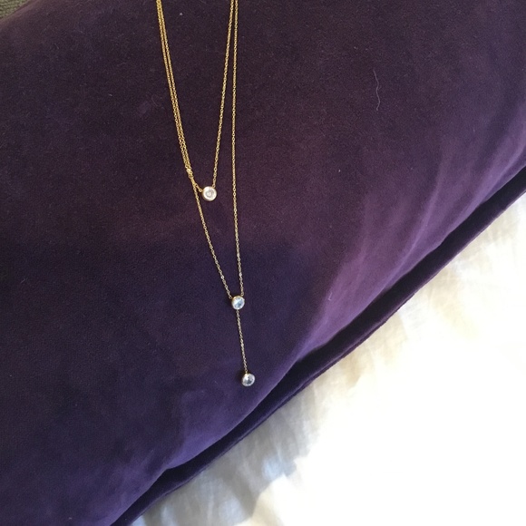 Liv Oliver 18K Plated 2.75 ct. tw. CZ Necklace - Picture 2 of 6